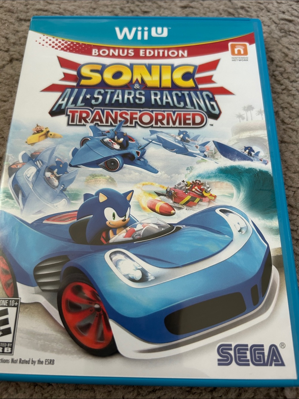 Sonic & All-Stars Racing Transformed - Wii U - SEGA - Blue